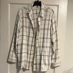 Stylish Plaid Button-Up Shirt